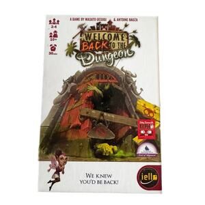 Welcome Back To The Dungeon Board Game Complete Iello